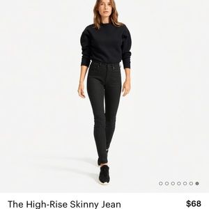 Everlane Black Ankle Jeans